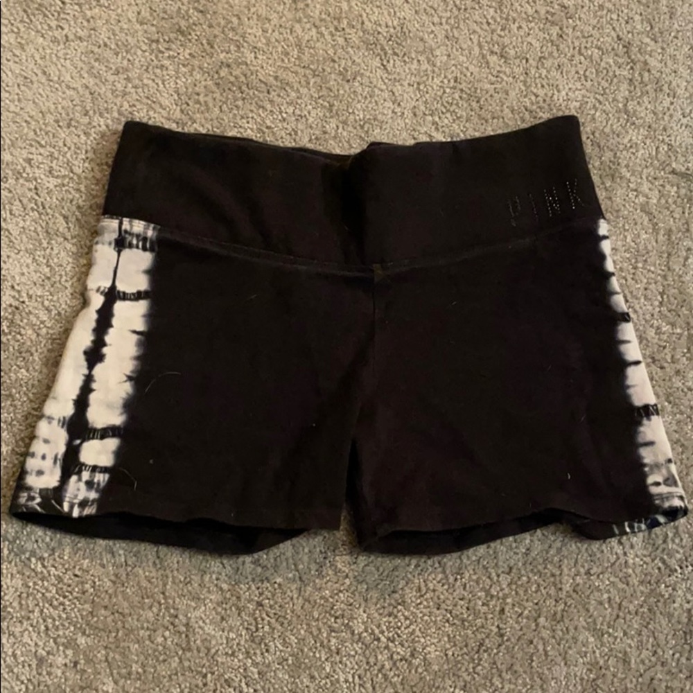 Pink! Yoga shorts